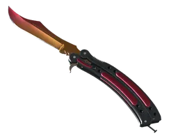 ★ StatTrak™ Butterfly Knife | Fade (Minimal Wear)