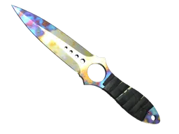 ★ StatTrak™ Skeleton Knife | Case Hardened (Factory New) | Blue Gem